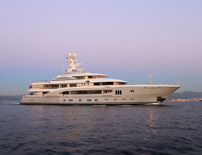 Lürssen Launch The Newly Refitted Superyacht Global