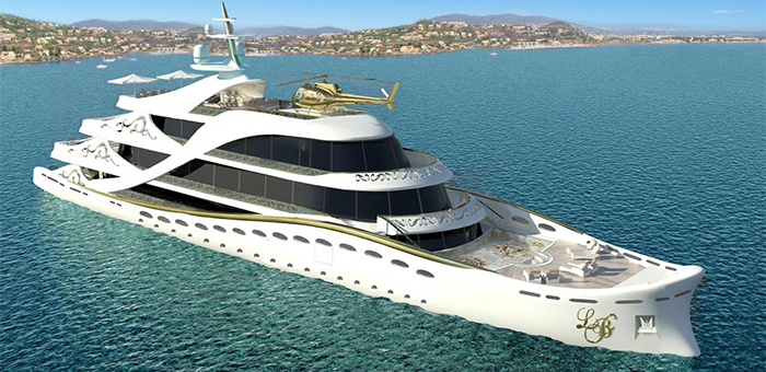 Yacht Concept: “La Belle”, The Superyacht for Ladies