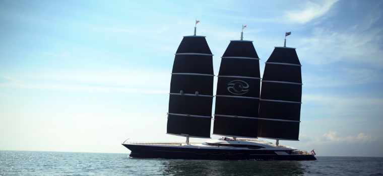 world's largest sailing yacht black pearl