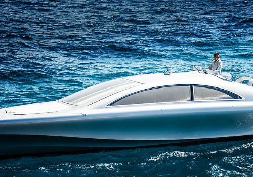 Be In Awe of the Silver Arrow of the Seas by Mercedes-Benz Style