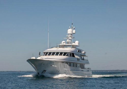 See the result of the refit of 55m Feadship Cynthia