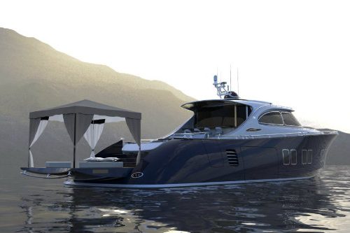 Zeelander Z72: a luxury yacht with a design inspired by Porsche